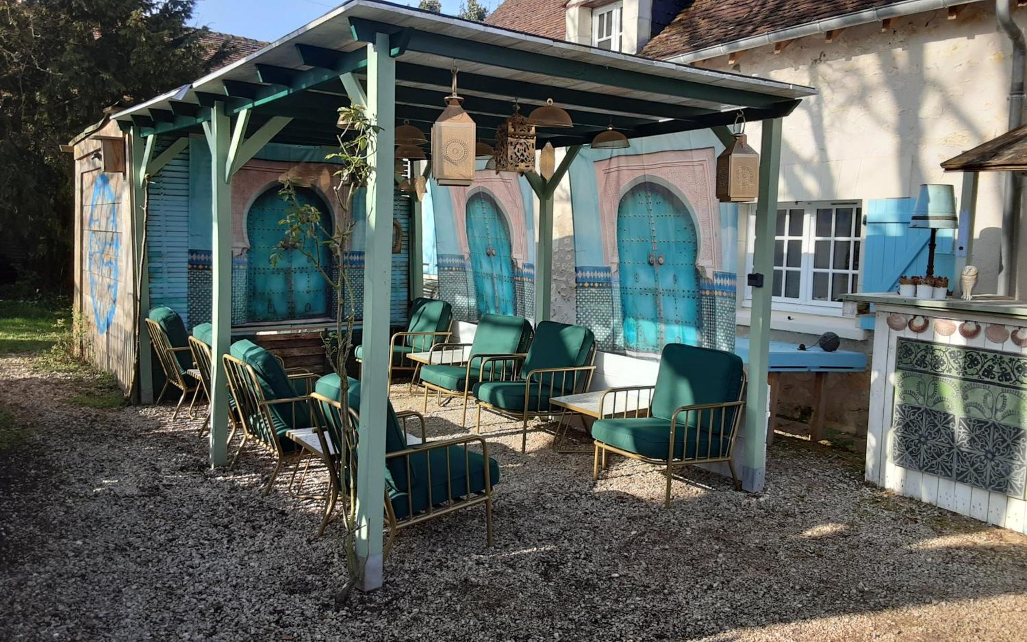 'La Menagerie' Bed & Breakfast Châteauvieux Eksteriør bilde